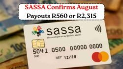 Are You Receiving R2,315 or Just R560 for Your August 2025 SASSA Grant? Verify Your Payment Date Today!