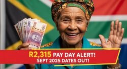 Pensioners Celebrate: R2,315 SASSA Grant Dates for September 2025 Released