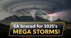 South Africa’s Weekend Weather Alert – Massive Rains and Winds in September 2025