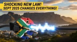 South Africa’s Electricity Laws Overhauled: September 2025 Brings Key Changes for All Consumers