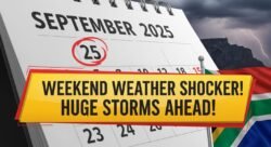 Weather Bureau Issues September 2025 Alert: Storms and Heavy Rain Predicted for the Weekend